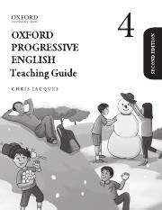 Salient features of the <b>Teaching</b> <b>Guides</b>:. . Oxford progressive english 4 teaching guide pdf